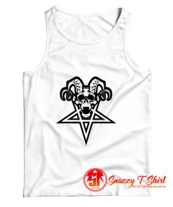 Demon Skull Pentagram Devil Satanic Satanism Heavy Metal Tank Top