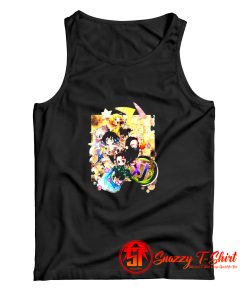 Demon Slayer Manga Anime Characters Tank Top