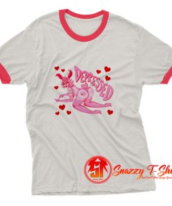 Depressed Rhonda Rabbit Ringer Tee