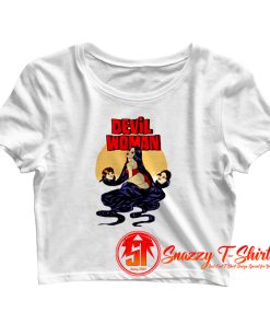 Devil Woman Crop Top Shirt