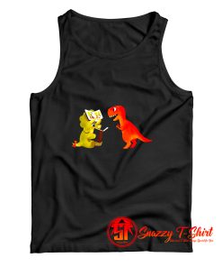 Dinosaur Rhino Reading Tank Top