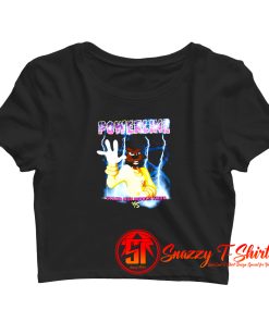 Disney A Goofy Powerline World Tour 95 Crop Top Shirt