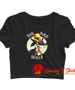 Disney Big Bad Wolf Crop Top Shirt