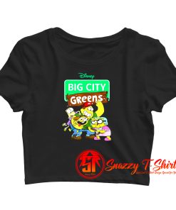 Disney Channel Big City Greens Crop Top Shirt