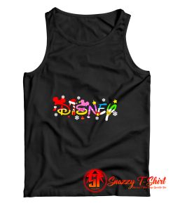 Disney Design Christmas Cute Unisex Tank Top
