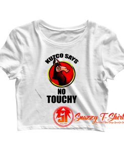 Disney Kuzco Says No Touchy Crop Top Shirt