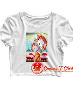 Disney Lola Bunny Hooters Sexy Cartoon Crop Top Shirt