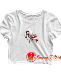 Disney Mickey Cant Wait To Die Crop Top Shirt