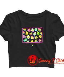 Disney Pixar Alien Remix Frame Crop Top Shirt