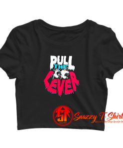 Disney The Emperors Pull the Lever Crop Top Shirt