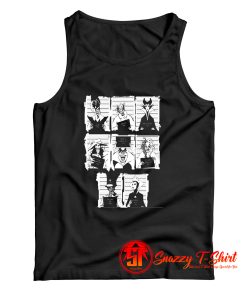 Disney Villains Mugshot Funny Cool Tank Top