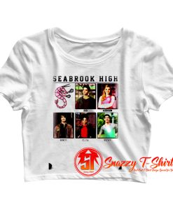 Disney Zombies Seabrook Yearbook Crop Top Shirt