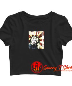 Dolly For President Crop Top Shirt