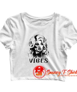 Dolly Parton Vibes Country Music Crop Top Shirt