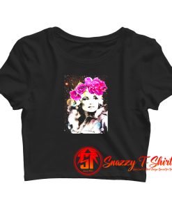 Dolly Parton Young Tease It To Jesus Music Crop Top Shirt