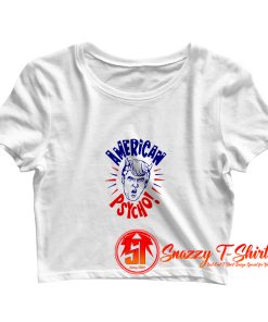 Donald Trump American Psycho Campaign Crop Top Shirt