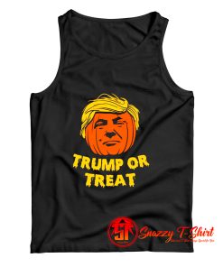 Donald Trump Or Treat Halloween Tank Top