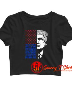 Donald Trump You Are Great Dad Crop Top Shirt