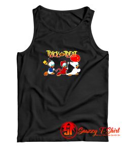 Donald duck Trick or Treat Tank Top