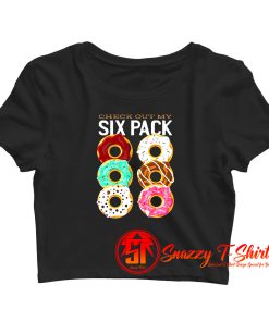 Donut six pack Crop Top Shirt