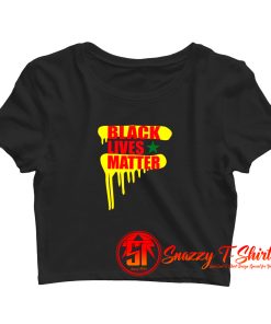 Dope Black Lives Matter Black History Crop Top Shirt