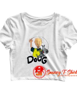 Doug Nickelodeon Throwback 90s Crop Top Shirt