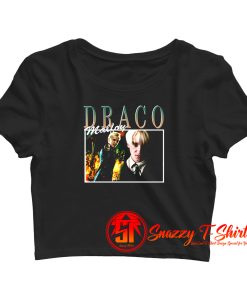 Draco Malfoy Vintage Character Crop Top Shirt