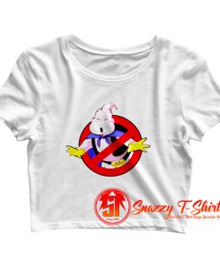Dragon Ball Majin Buu Ghostbuster Funny Crop Top Shirt
