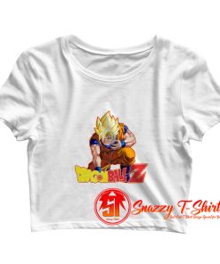 Dragon Ball Z Songoku Super Saiyan Crop Top Shirt