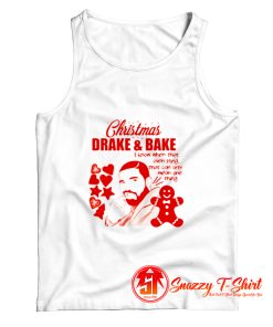 Drake and Bake Christmas Cookies Baking Tank Top