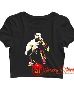 Drake pop art style Crop Top Shirt