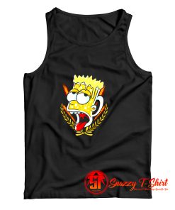 Drinking Beer With Bart Relax Party Tank Top