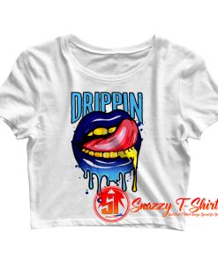 Drippin Unisex Crop Top Shirt