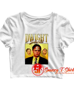 Dwight Schrute Farms The Office Crop Top Shirt