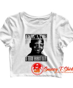 Dwyane Wade White World Tour Crop Top Shirt