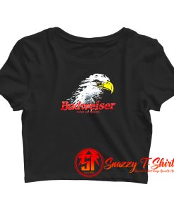 Eagle Budweiser King Of Beers Crop Top Shirt