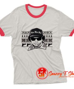 Eazy E Christmas Ringer Tee