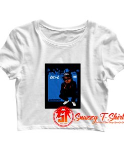 Eazy Rapper Caricature Crop Top Shirt