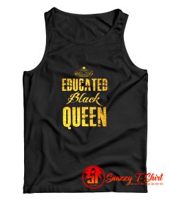 Educated Black Queen Tank Top