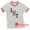 Eight Of Clubs Ringer Tee