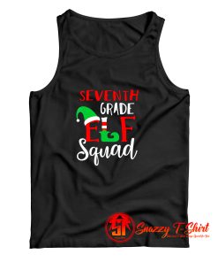 Elf Squad Seventh Grade Christmas Tank Top