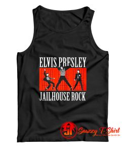 Elvis Presley Jailhouse Rock Logo Official Tank Top