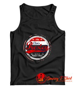 Elvis Presley The King Rock N Roll Tank Top