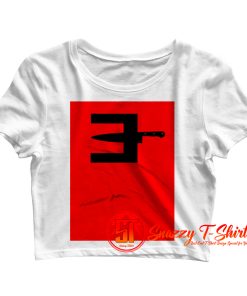 Eminem All Star Card Crop Top Shirt