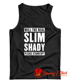 Eminem The Slim Shady Please Stand Up Tank Top