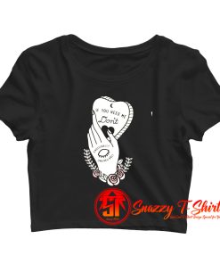 Emotionally Unavailable Crop Top Shirt