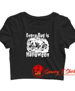 Every Day is Halloween Crop Top Shirt