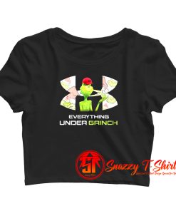 Everything Under Grinch Under Armour Crop Top Shirt