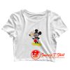 Evil Mickey Mouse Disney Swag Crop Top Shirt