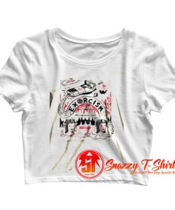 Exorcism Cream Crop Top Shirt